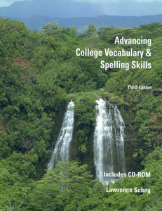 Advancing College Vocabulary & Spelling Skills 3rd Edition This now includes the Flash Drive with all files necessary for an amazing learning experience!