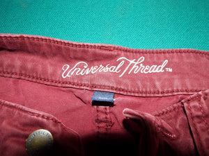 Universal Thread Shorts Size 2 Burgundy May run a bit small due to washings.