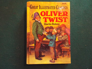 Oliver Twist by Charles Dickens (illustrated hardcover)