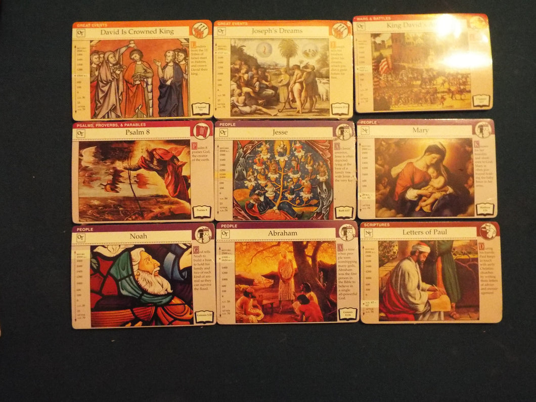 17 Sets of Biblical Teaching Cards. New! All 17 sets for one low price!