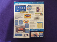 Label Factory Deluxe (Windows 95-XP) Contains software and manual only. Used.