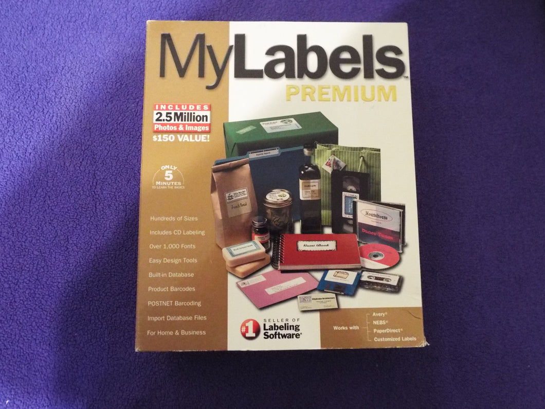 My Labels Premium NEW Windows 95-XP