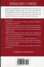 Power to the Patient by Isadore Rosenfeld MD.