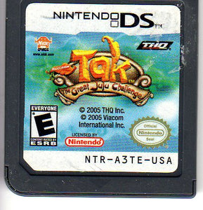 Nintendo DS: Tak Great Juju Challenge (used in good condition - no instructions or box. Game Only).